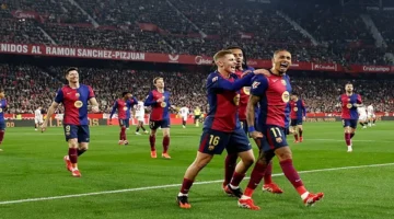 موعد مباراة برشلونة وإشبيلية المرتقبة ضمن منافسات الدوري الإسباني لكرة القدم